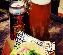 Kids will love the food while parents have a tasty brew at The Alementary.