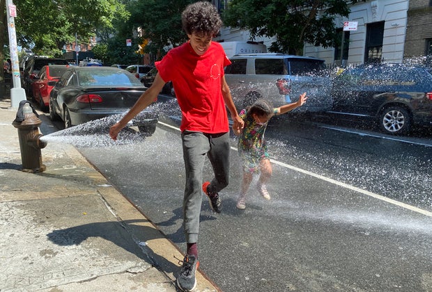 Free summer activities in NYC: Hit up the local fire hydrant for one of our favorite free summer activities in NYC