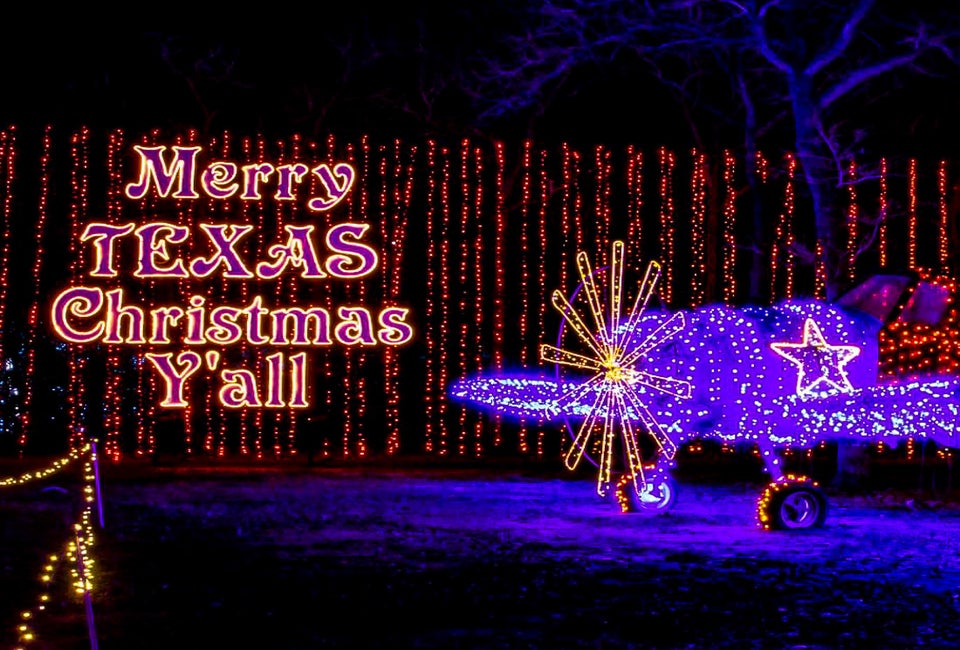 College Station is perhaps the closest Christmas town to Houston. Photo courtesy of Santa's Wonderland at College Station, Facebook