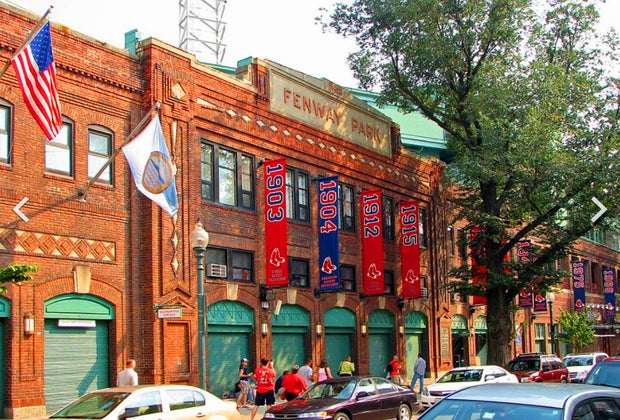 Photo of Fenway Park exterior-Visiting Boston with Kids