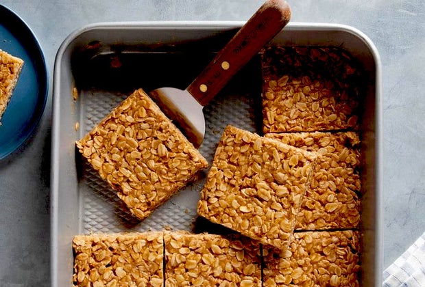 25 Healthy Breakfast Ideas for Kids: Peanut Butter Bars