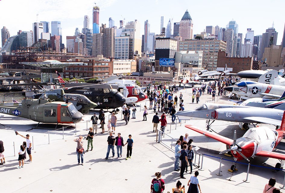 The Intrepid Sea, Air & Space Museum is one of over 20 NYC institutions offering free admission on Smithsonian Magazine Museum Day. Photo courtesy of the Intrepid