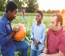 Pick pumpkins and enjoy other fall fun every weekend at Johnson's Corner Farm.