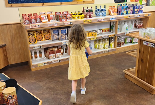 Pretend City Children's Museum in OC: Everyone loves Trader Joe's