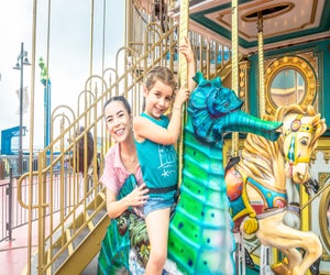 Pleasure Pier in Galveston is a top attraction near Houston. Photo courtesy of Visit Galveston