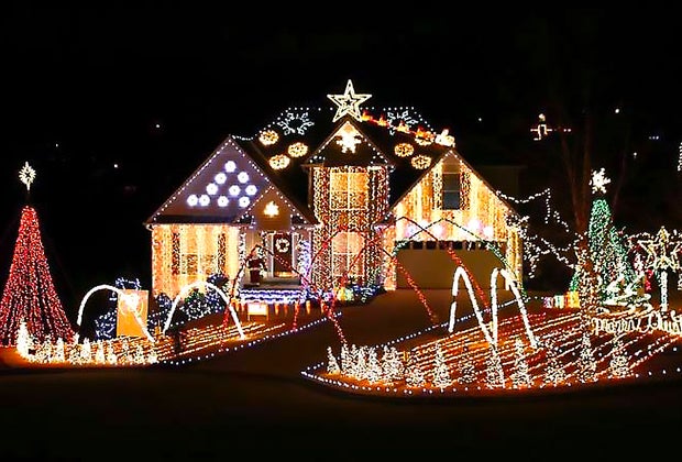 Drive-Thru and Drive-By Christmas Displays in Atlanta 224 Oliver Overlook