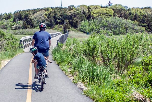 Spring Day Trips From Boston: Biking at Nickerson State Park.