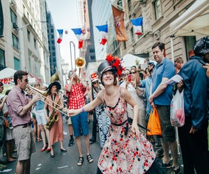 Celebrate all things French when Bastille Day takes over Madison Avenue with a blocks-long street fest. Photo by C. Sasha Arutyunova