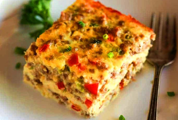 25 Healthy Breakfast Ideas for Kids: Breakfast casserole