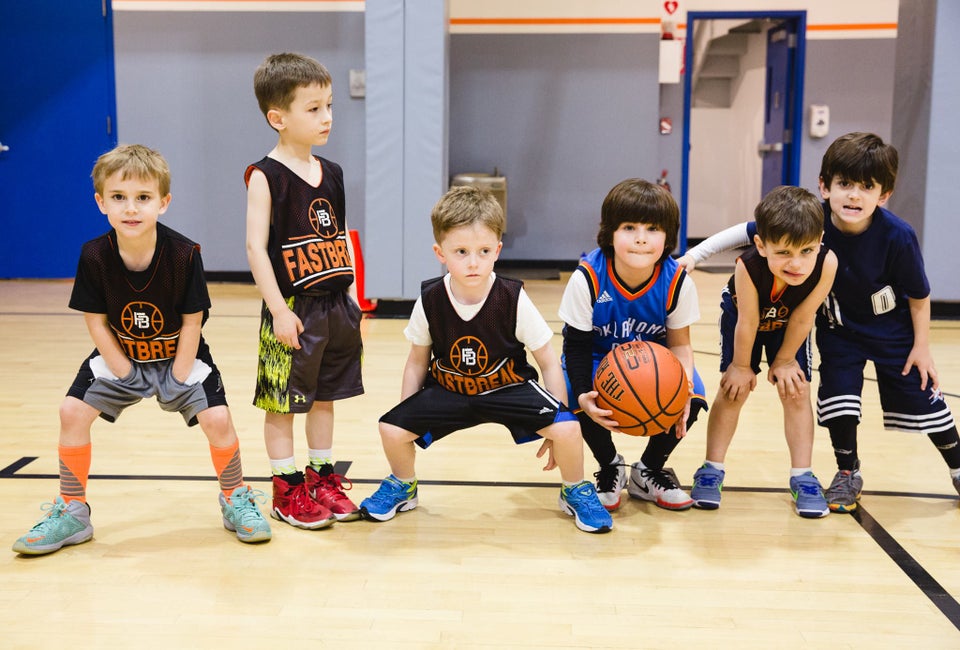Fastbreak Sports offers multi-sport, sport-specific, and private programs for kids one and up. Photo courtesy of Fastbreak Sports.