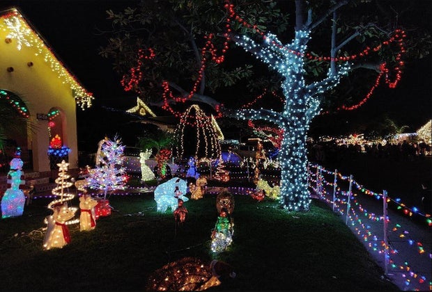 What's open on Christmas in Los Angeles: Holiday lights at Candy Cane Lane