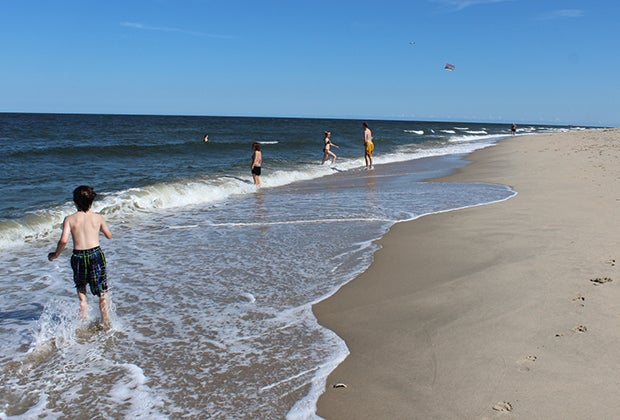 Best beaches near NYC for families: Sandy Hook Beach