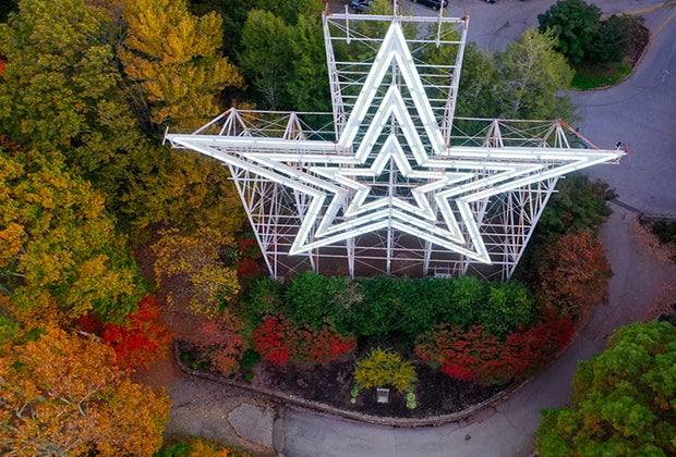 100 places to visit in Virginia Roanoke Star