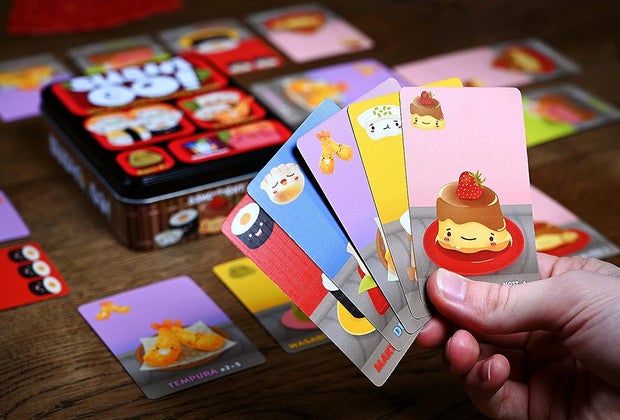 Sushi Go! is a Best Board Games for Family Game Night