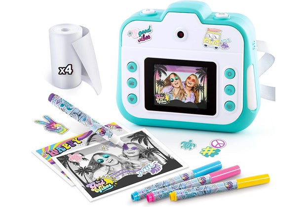 Gift Guide To the Best Gifts for Teens & Tweens: Canal Toys Photo Creator Instant Print Camera