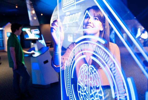 Image of woman at CT Science Center - Things To Do on Mother's Day