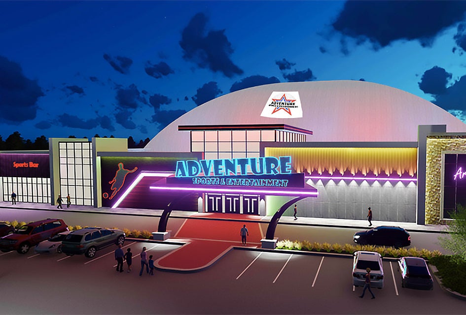 Adventure Crossing USA will be one of the largest domes in the Northeast.