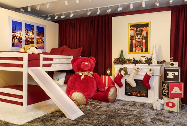 bunk beds with slide FAO Schwarz, Airbnb Offer Toy Store For Magical One-Night-Only Stay