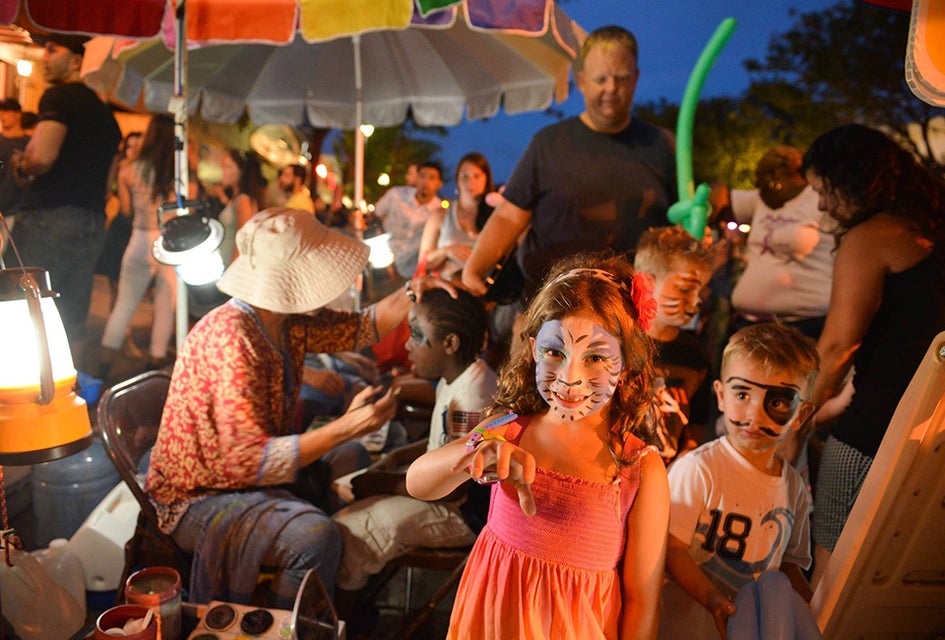 Patchogue's Main Street closes down on select days in July and August for Family Fun @ Alive After 5. Photo courtesy of the event