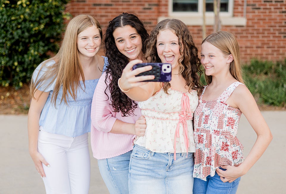 Help teens and tweens look their best by shopping at stores, like Ruth & Naomi, that focus on their needs and wants. Photo by Elizabeth Buergler Photography, courtesy of Ruth & Naomi
