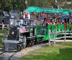 All aboard to celebrate Irvine Park Railroad's anniversary. Photo courtesy of Irvine Park Railroad 