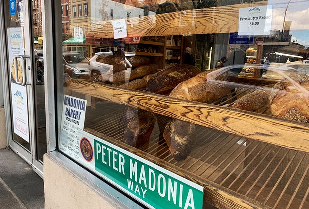 exterior shot Madonia Brother Bakery