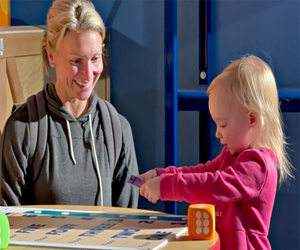 Help your child build the skills needed for school through Building Blocks: Preschool Playtime at the Children's Museum of Atlanta. Photo courtesy of the museum