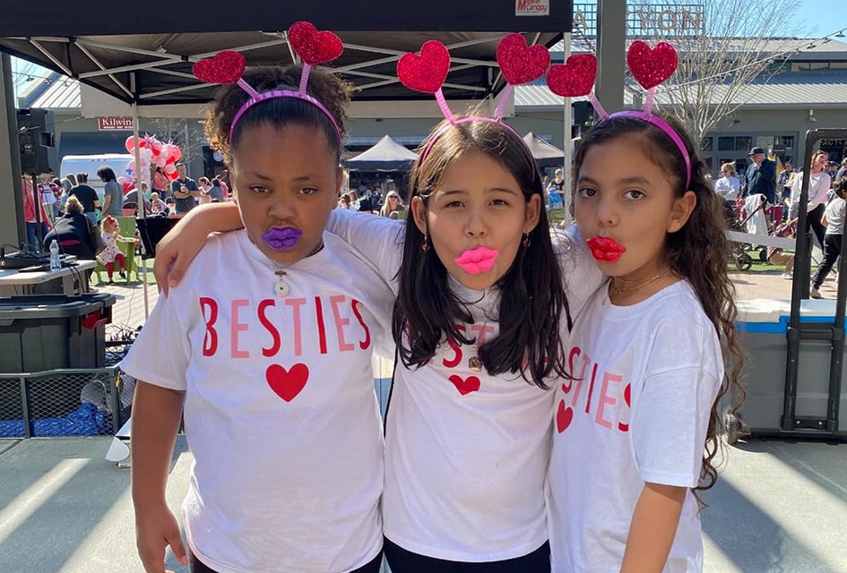 Bring the family to a community-wide Valentine's Day celebration at Halcyon at Forsyth. Photo courtesy of Halcyon