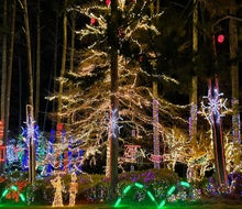 Lights of Joy in Kennesaw uses 60 miles(!) of Christmas lights to create the ultimate holiday display. 