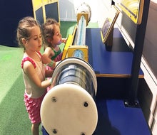 With lots of hands on exhibits and interactive stations The Tellus Museum is one of the best science museum in the country for young kids. Photo by Melanie Preis 