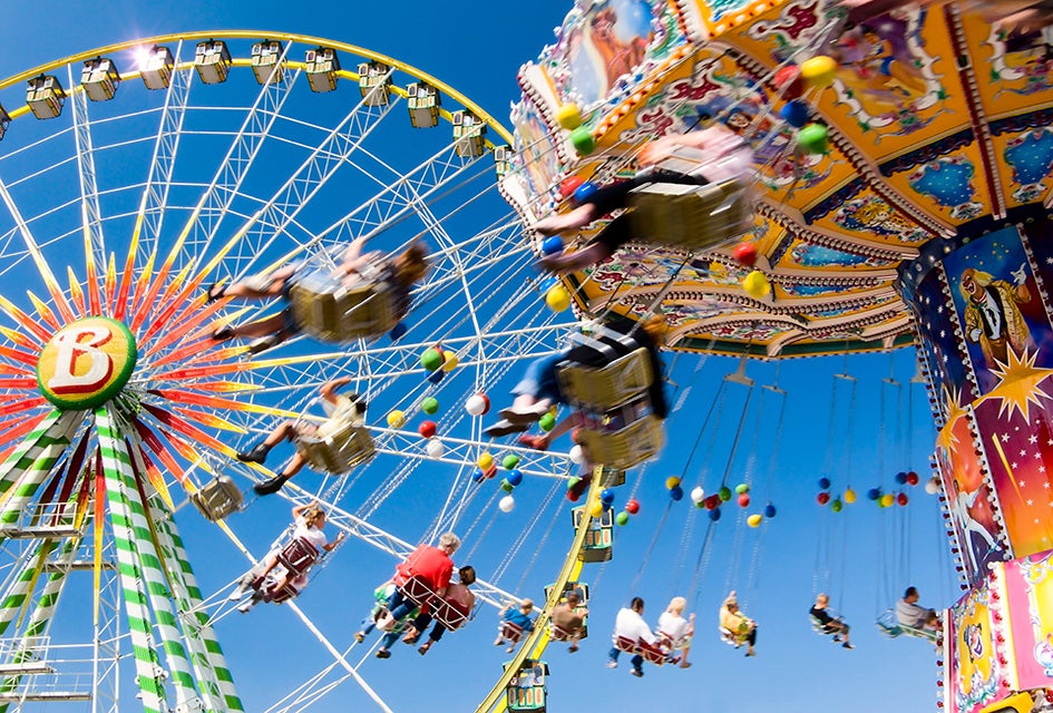 The Georgia State Fair promises carnival rides, children's attractions, live shows, concessions, a magic show, and more! Photo courtesy of the event