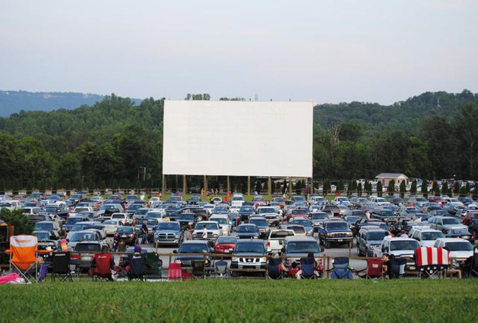 Enjoy a wholesome drive-in movie at Trenton's Wilderness Theater in northwest Georgia. Photo courtesy of the theater