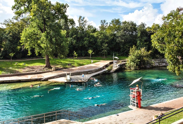 Things to do in Austin Texas: Barton Springs