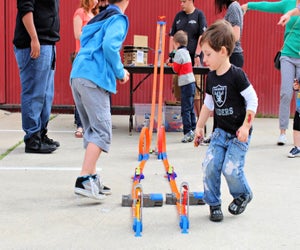 Hot Wheels Garage. Photo courtesy of Automobile Driving Museum