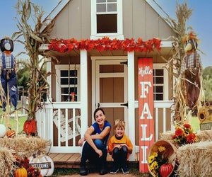 Explore the Pumpkin Village  at Leesburg Animal Park. Photo  by Mosaic Photography