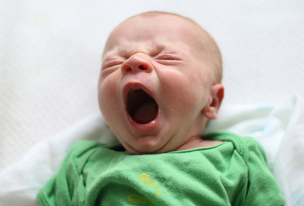Baby Yawning - Top Unique Baby Names For Generation Alpha Babies