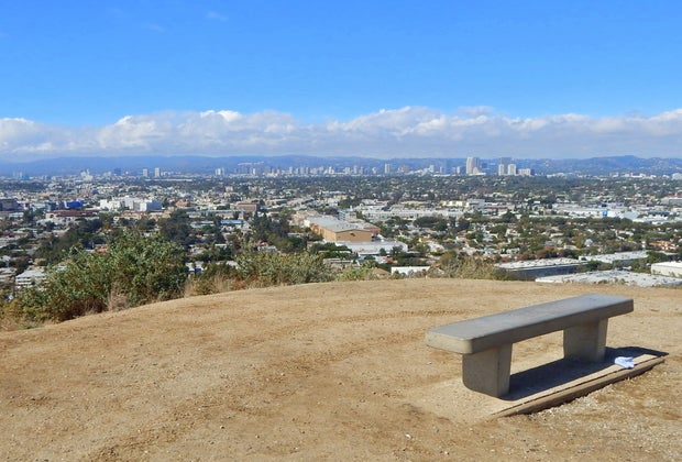 You can see forever from the Baldwin Hills Park Overlook.