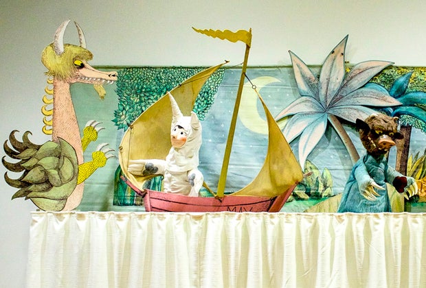 Photo of Ballard puppets from best indoor places to play in CT.