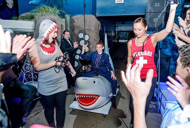 Bar mitzvahs on Long Island LI Aquarium