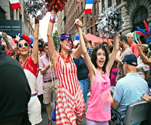 Bastille Day brings music, food, and family fun to the streets of NYC. Photo by Michael George 
