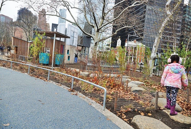 The Battery Playscape Brings Nature-Inspired Playground to Lower Manhattan
