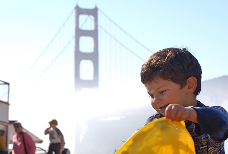 Things like having a children's museum with a view like this make it easy to leave your heart in San Francisco. Photo courtesy of the Bay Area Discovery Museum
