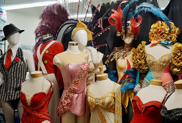 Behind the scenes tours in NYC: Radio City Music Hall costumes for the Rockettes