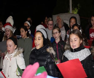 Join in Christmas caroling at the Bellmore Holiday Extravaganza. Photo courtesy of the Chamber of Commerce of the Bellmores