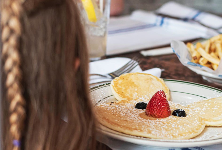 What could be better than fresh (and freshly designed) pancakes from The Shed?