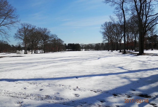 Bethpage State Park offers cross-country skiing