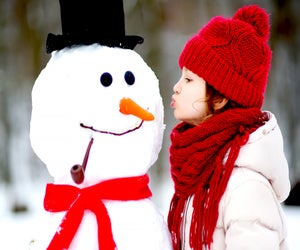 Winter fun for kids in New York City: Building a snowman is just the start of fun things to do with kids in NYC during winter