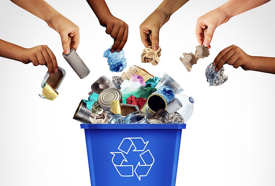 It can be hard to determine just what goes into the recycling bin. 