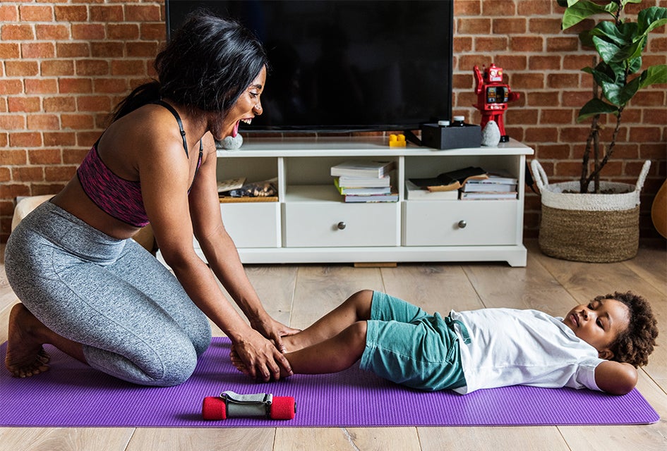 Make exercise a family affair! Photo by Mommy Poppins