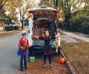 Try trunk-or-treat events in Chicago this Halloween. Photo courtesy of Bigstock.